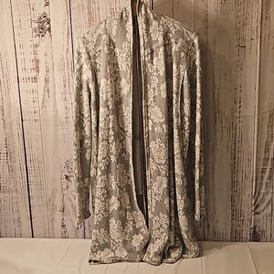 Knox Rose Long Sleeve Draped Front Cardigan